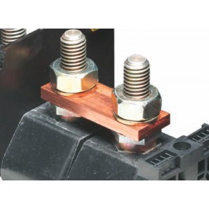 Соединительная перемычка VB BK M6/35-2, Плоская соединительная шина, медь E-Cu, для 2 клемм BK M6