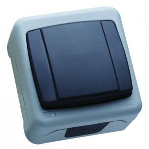 Выключатель 1-кл. ОП 10А IP55 сер. 36064101