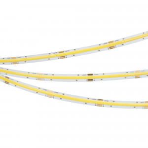 Лента COB-X512-10mm 24V White-MIX (15 W/m, IP20, CSP, 5m) 037130, Лента COB сплошной засветки без видимых светодиодов. Светодиоды CSP, 512 шт/м (2560 шт на 5 м), белая плата, скотч 3M. Цвет MIX БЕЛЫЙ 2700K+6000K, цветопередача CRI>90, угол 160°. Питание 24V, мощность 15 Вт/м (75 Вт на 5 м). Размеры 5000x10x2мм. Мин. отр