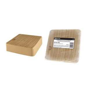 Коробка распаячная КР 75х75х20 ОП сосна IP40, инд. штрихкод SQ1401-0403