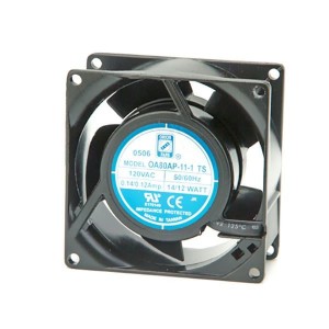 OA80AP-11-2TB, Вентиляторы переменного тока AC Fan, 80x38mm, 115VAC, 25CFM, 9W, 32dBA, 2300RPM, Dual Ball Bearing, Terminals