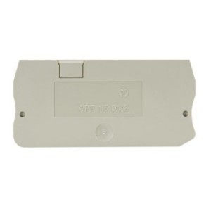 Крышка боковая APF 1,5 D1/2, Крышка боковая, для клемм WKF 1,5 D1/2..., цвет: серый