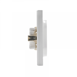 Розетка 2-м СП AtlasDesign 16А IP20 с заземл. в сборе бел. SE ATN000124