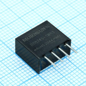 B0524S-1WR3, DC/DC преобразователь, 1Вт, вход 4.5…5.5В, выход 24В/42мА