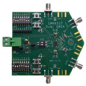LMH6517EVAL-R1/NOPB, Средства разработки интегральных схем (ИС) усилителей LMH6517 EVAL BOARD