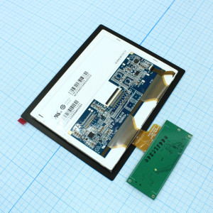 SCF0507255GGU10, TFT 5.7'' (SCN0507255GGU05 + FG050720DSSWDG01), 640х480, питание 3.3В RGB шина I2C, -20°С....+70°С