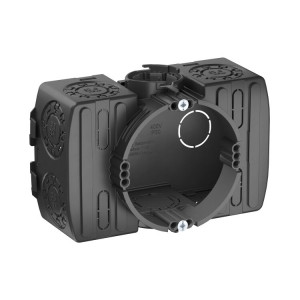 Монтажная коробка с бок пространством для зажима, для установки в сплошную стену, 60xH50x114 ммUE 46 2003725