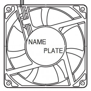 3612KL-05W-B50-E00, Вентиляторы постоянного тока DC Axial Fan, 92x32mm, 24VDC, 69.9CFM, Flange, 2-Wire