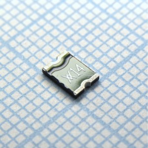 miniSMDC014F-2, Самовосстанавливающийся предохранитель PTC 0.14A(hold) 0.28A(trip) 60VDC 10A 0.75W 0.008s 1.5Ohm SMD