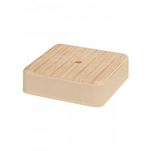 Коробка распаячная КР 75х75х20 ОП сосна IP40, инд. штрихкод SQ1401-0403