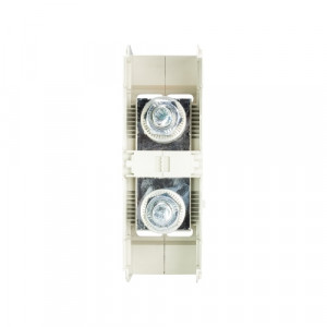 Болтовая клемма WRT 300/M16, Болтовая клемма, М16, схема: болт - болт, тип фиксации провода: болтовой, 520A, 1000V, ширина: 55 мм, цвет: серый, тип монтажа: DIN35