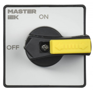 Переключатель кулачковый 10А (сх. 91) стандартная рукоятка IEK MI-CS10-010-091