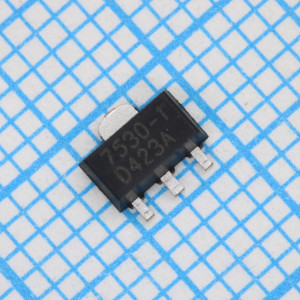 RS7530-1YE3L, Стабилизатор с низким падением напряжения положительной полярности,  3 В,  0.15 А