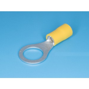 TRI-5.5-10, Клемма тип "O" 10,5 мм, на провод 4,0-6,0мм, изолированная, кратно 100шт.