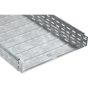 Лоток перфорированный 400х80х3000 CLP10-080-400-3