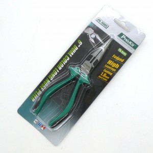 1PK- 709DS, Высококачественные прецизионные длинногубцы специально разработаны для тонкого монтажа и наладочных работ с электроникой (165 мм).