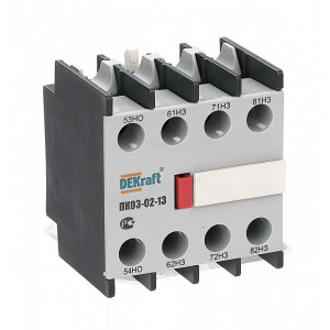 Приставка контактная доп.контакты 1НО+3НЗ ли 24107DEK