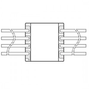 AD8634HFZ, Прецизионные усилители 3/30, BIP, OP, Low Noise, RRIO, 175C, 2X