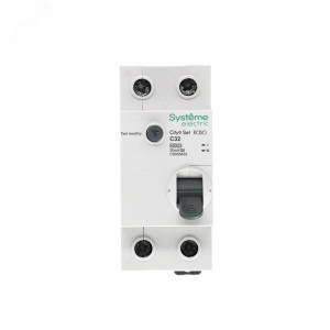 Systeme Electric City9 Set Авт. выкл. диф. тока (АВДТ) 1P+N С 32А 4.5kA 30мА Тип-A 230В