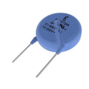 C751U222MTWDBAWL25, Многослойные керамические конденсаторы - покрытие с содержанием свинца 440V / 250 V 2200pF Y5U 20% LS=10mm