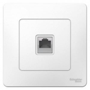 Розетка телефонная 1-м СП Blanca RJ11 бел. SE BLNIS011001