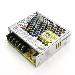 LRS-75-36, AC-DC, 75.6Вт, вход 85…264В AC, 47…63Гц / 120…370 В DC, выход 36В/2.1A, рег. вых ±10% , изоляция 3750В AC, в кожухе 99х97х30мм, -30…+70°С