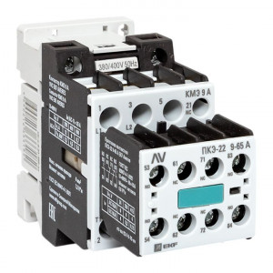 Комплект КМЭ 9А 1NC 400В АС с дополнительными контактами 2НО+2НЗ EKF AVERES ctr-s-9-01-400-av-22