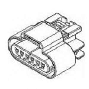 15326830, Автомобильные разъемы 6P FM BLK CONN ASSY GT 150 SERIES 15AMPS