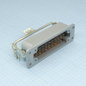 РП14А-30Г3, Соединитель  низкочастотный, прямоугольный, внутреннего монтажа