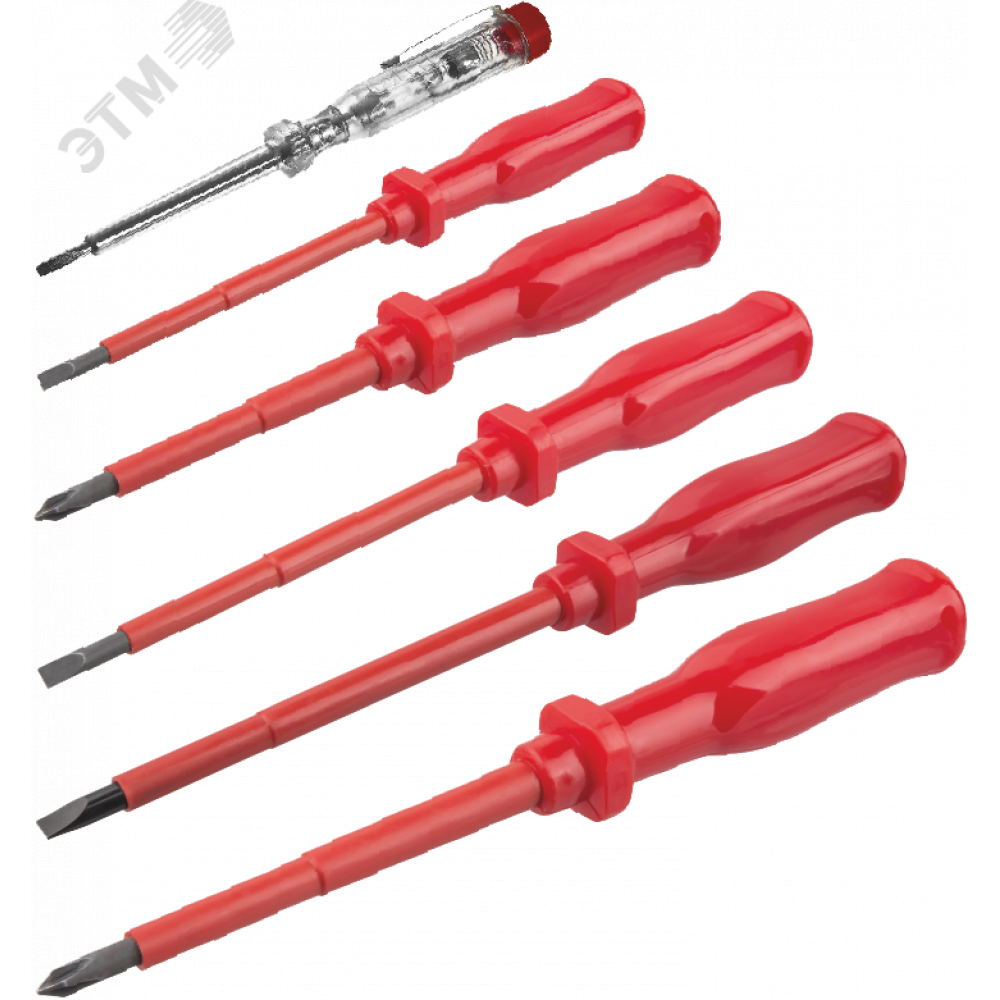 Изображение товара Набор диэлектрических отверток Navigator NSD-S02 20212 для электроработ