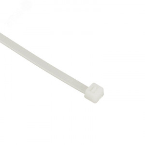 Хомут кабельный 3.6х180 нейл. бел. (уп.100шт) plc-c-3.6x180