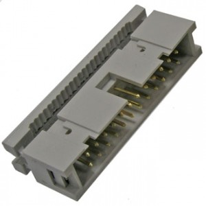 IDM-24, Разъем IDC, вилка на плоский шлейф, 24 контактов
