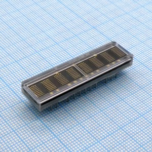 HCMS-2975, Светодиодный индикатор, красный, 637нм, 5x7 точек, 8-разрядный алфавитно-цифровой