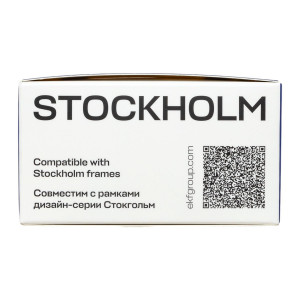 Умный выключатель Стокгольм 2-кл. белый Zigbee EKF Сonnect RCV-ST2-WD-ZB