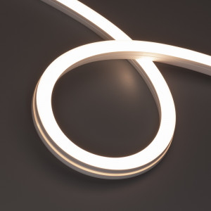 Лента герметичная MOONLIGHT-SIDE-X280-16x16mm 24V Warm3500(10 W/m, IP67, 15m, wire x1) 044245, Гибкая герметичная лента (неон серии MOONLIGHT), сечение 16х16 мм. Светодиоды CSP 280 шт/м. Цвет свечения ТЕПЛЫЙ (3500К), индекс цветопередачи CRI>90, световой поток 405 лм/м, угол излучения 114°. Мощность 10 Вт/м, питание 24 В. Класс пылевлагозащиты IP67