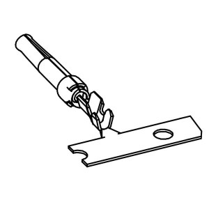 180-002-170L001, Контакты D-Sub  Female Contact 24-26AWG Gold Flash