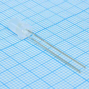 L-53SEKJ3CGKW, Светодиод 5мм/красный/640нм/6700-12000мКд/белый прозрачный/20°