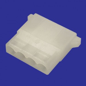 TH-4F PITCH 5.08 MM + TERMINALS, Разъем питания 4 контакта, гнездо на кабель, шаг 5,08