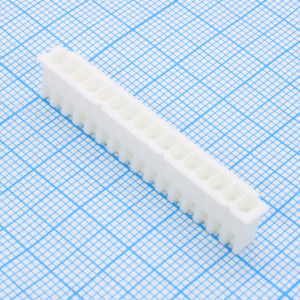 I-DS1069-SCW016, Корпус разъема розетка 1х16 контактов шаг 2.5мм