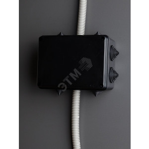 Коробка расп. КМ41242 150х110х70мм IP55 10 вв. черная UKO11-150-110-070-K02-55