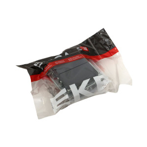 Механизм выключателя, двухклавишный, проходной, графит Эпика EKF UP1-SWG-21