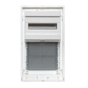 Основание комбинированного щита Nova 1 DIN-рейка + 2 монтаж. платы 3 габарит IP40 PROxima nv-cbase-1+2