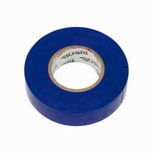Изолента ПВХ профессиональная, 0,18х19 мм, 20 м, синяя KRANZ KR-09-2805