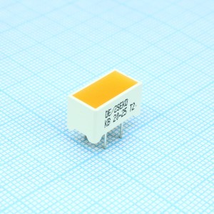 DE2SEKD, LED модуль/7,5х14мм/оранжевый/605нм/200-310мкд