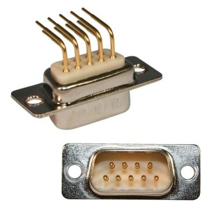 774-E09-113R001, Стандартные соединители D-Sub  IP67 9P MALE CONN R/A .370" FP
