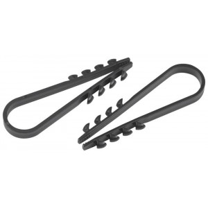 Дюбель-хомут 19-25мм для круглого кабеля NO-224-561 черн. (уп.10шт) Эра Б0066259