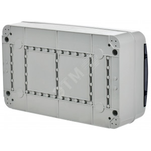 Корпус пластиковый КМПн-18 IP65 черн. прозр. дверь TEKFOR TF5-KP72-N-18-65-K03-K02