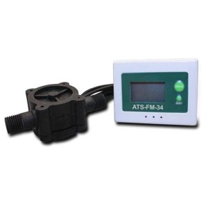 ATS-FM-34, Датчики потока Micro Flow Totalizer and Flow Rate Meter, Liter Mode, 1/4 Inch NPT Connection, 1.5 Meter Cable, 0.05 to 1 Liter/min.