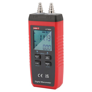 UT366A, Цифровой манометр для измерение давления кПа, мбар, бар, фунт/кв.дюйм, мм рт.ст., дюйм вод. ст., дюйм ртутного столба, озин2, кгсм2, фут вод. Авто-выключение. FSTN дисплей