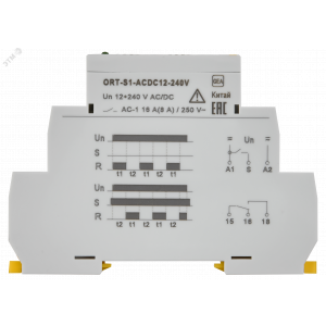Реле циклическое ORT. 1 конт. 12-240 В AC/DC ORT-S1-ACDC12-240V